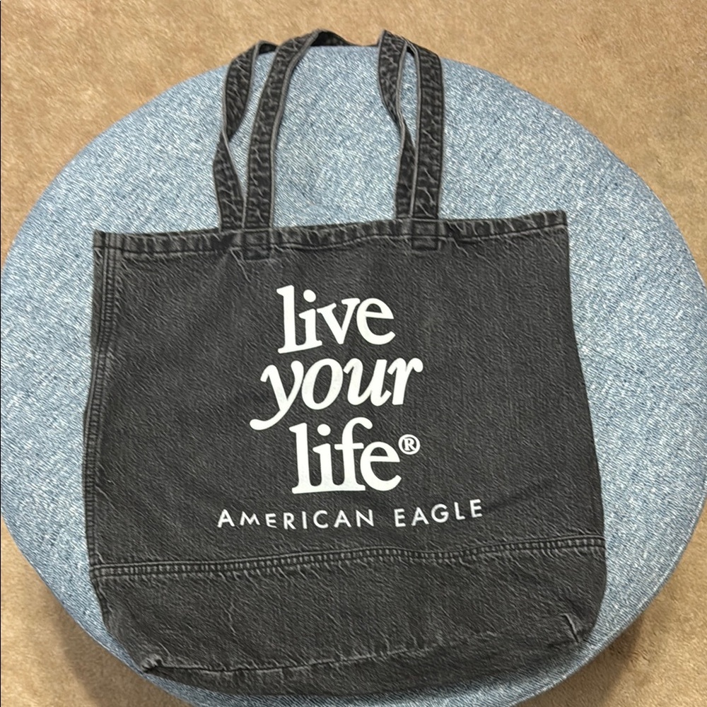 American Eagle Outfitters Black Tote Bag